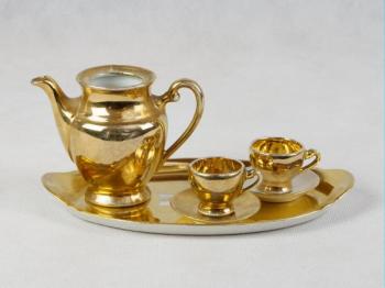 Puppengeschirr - Porzellan - J. Lenhart´s Erben, Porzellanfabrik, Vorm. Schneider & Co. Stará Role - 1920 Puppengeschirr - Porzellan - J. Lenhart´s Erben, Porzellanfabrik, Vorm. Schneider & Co. Stará Role - 1920